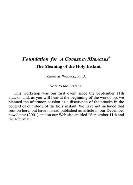 The Meaning of the Holy Instant [EHVIDEOSTR] - Image 2