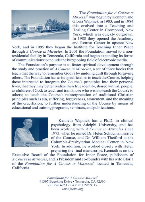 Classes on the Text of <i>A Course in Miracles</i> [EHVIDEOSTR] - Image 4