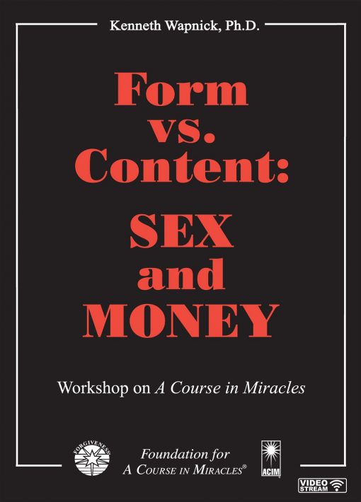 Form versus Content: Sex and Money [EHVIDEOSTR]