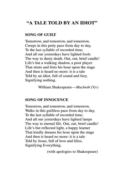 A Tale Told by an Idiot: Macbeth, Guilt, and <i>A Course in Miracles</i> [EHVIDEOSTR] - Image 2