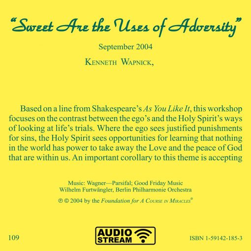 “Sweet Are the Uses of Adversity” [AUDIOSTR] - Image 5