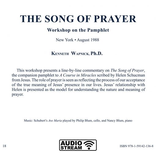 The Song of Prayer: Workshop on the Pamphlet [AUDIOSTR] - Image 7