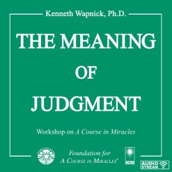 The Meaning of Judgment [AUDIOSTR]