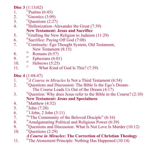 The Bible from the Perspective of <i>A Course in Miracles</i> [AUDIOSTR] - Image 4