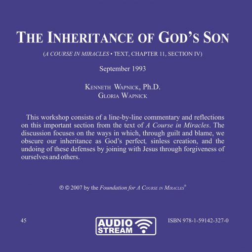 The Inheritance of God’s Son [AUDIOSTR] - Image 5