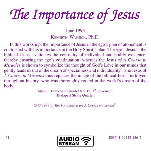 The Importance of Jesus [AUDIOSTR] - Image 4