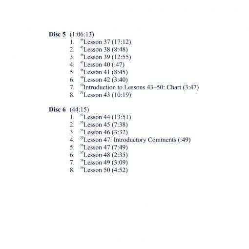 The Workbook Lessons of <i>A Course in Miracles</i>: The Study and Practice of the 365 Lessons [AUDIOSTR] - Image 4