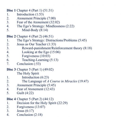 Classes on the Text of <i>A Course in Miracles</i> [AUDIOSTR] - Image 6