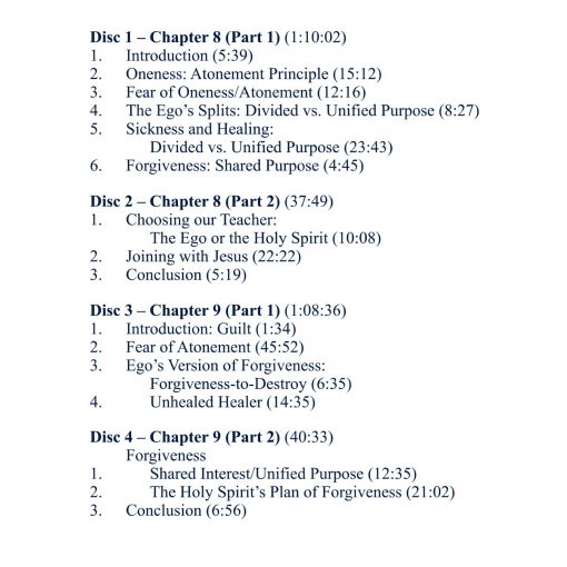 Classes on the Text of <i>A Course in Miracles</i> [AUDIOSTR] - Image 10