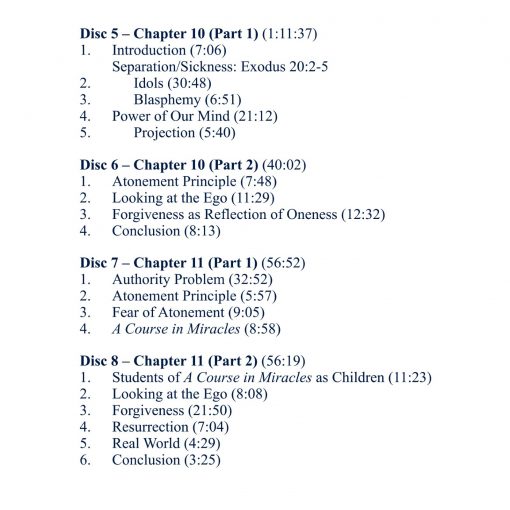 Classes on the Text of <i>A Course in Miracles</i> [AUDIOSTR] - Image 11