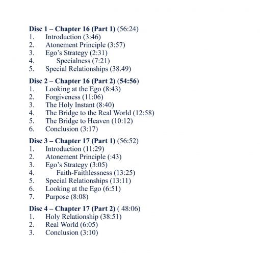 Classes on the Text of <i>A Course in Miracles</i> [AUDIOSTR] - Image 18