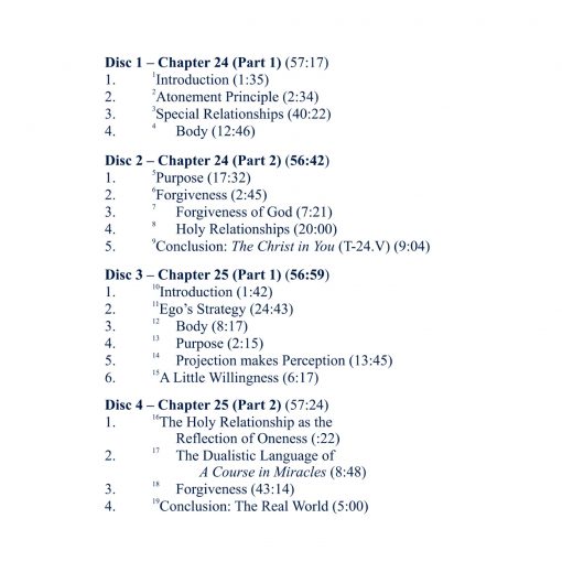 Classes on the Text of <i>A Course in Miracles</i> [AUDIOSTR] - Image 26
