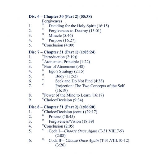 Classes on the Text of <i>A Course in Miracles</i> [AUDIOSTR] - Image 31