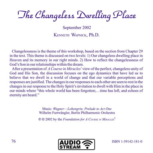 The Changeless Dwelling Place [AUDIOSTR] - Image 5