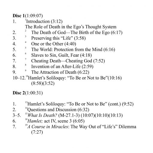To Be or Not to Be: Hamlet, Death, and <i>A Course in Miracles</i> [AUDIOSTR] - Image 3