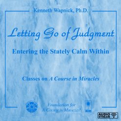 Letting Go of Judgment: Entering the Stately Calm Within [AUDIOSTR]