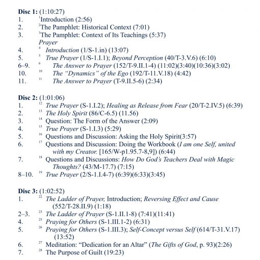The Song of Prayer: Workshop on the Pamphlet [AUDIOSTR] - Image 2