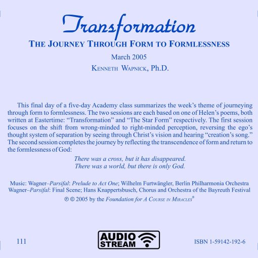 Transformation: The Journey through Form to Formlessness [AUDIOSTR] - Image 7