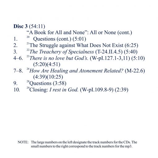<i>A Course in Miracles</i>: “A Book for All and None” [AUDIOSTR] - Image 4