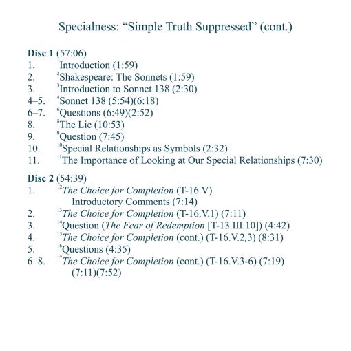 The Quiet Center: Through Specialness to Love [AUDIOSTR] - Image 4
