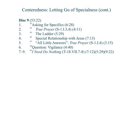 The Quiet Center: Through Specialness to Love [AUDIOSTR] - Image 8