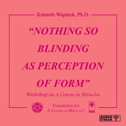 “Nothing So Blinding As Perception of Form” [AUDIOSTR]