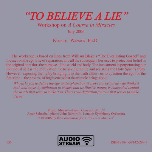 “To Believe a Lie” [AUDIOSTR] - Image 5
