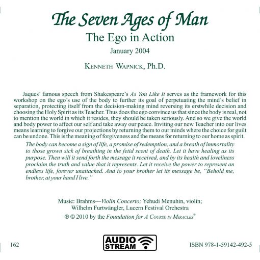 “The Seven Ages of Man”: The Ego in Action [AUDIOSTR] - Image 5