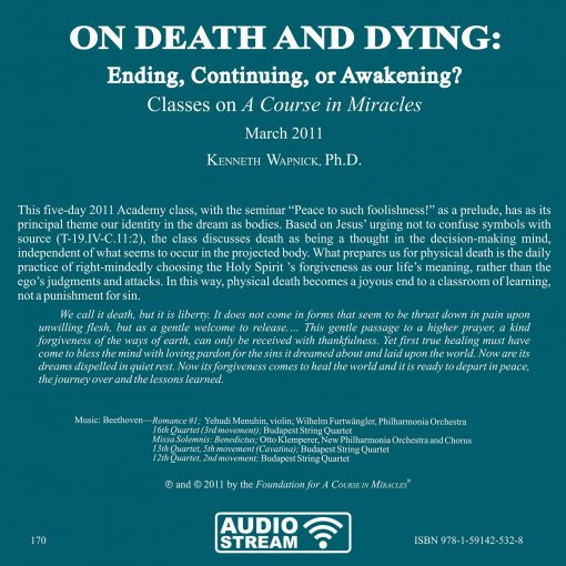 On Death and Dying: Ending, Continuing, or Awakening? [AUDIOSTR] - Image 13