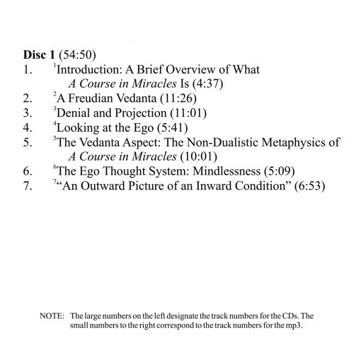 The Significance of <i>A Course in Miracles</i>: A Freudian Vedanta [AUDIOSTR] - Image 3