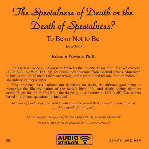 The Specialness of Death or the Death of Specialness? To Be or Not to Be [AUDIOSTR] - Image 7