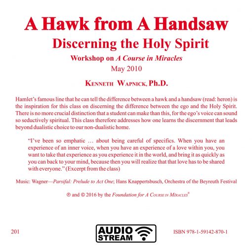 “A Hawk from a Handsaw”: Discerning the Holy Spirit [AUDIOSTR] - Image 5