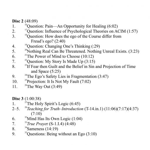 The Logic of <i>A Course in Miracles</i>: The Ego and The Holy Spirit [AUDIOSTR] - Image 3