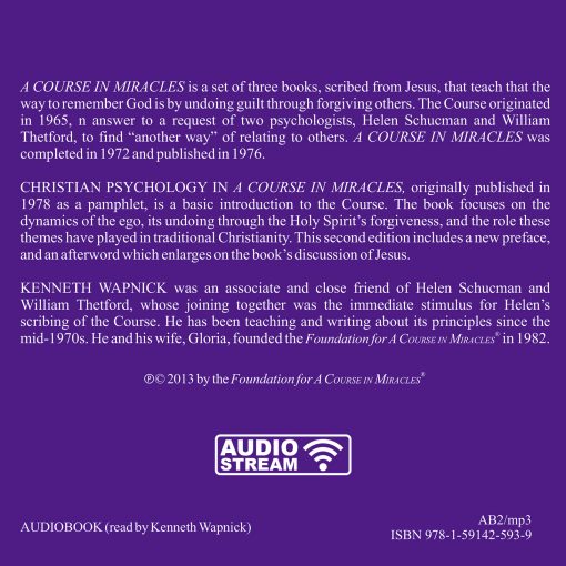 Christian Psychology in <i>A Course in Miracles</i> [AUDIOBOOK] - Image 5
