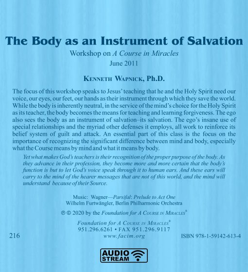 The Body as an Instrument of Salvation [AUDIOSTR] - Image 5