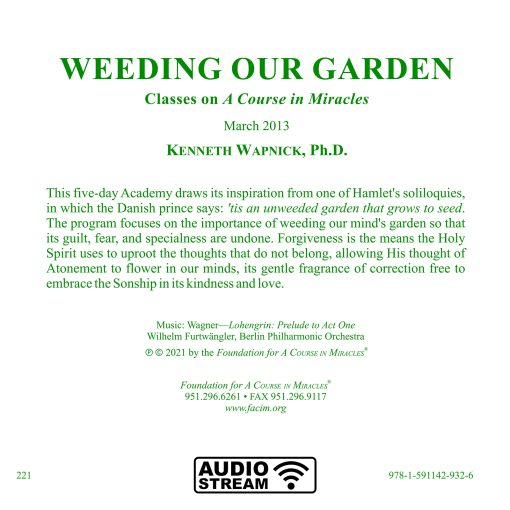 Weeding Our Garden [AUDIOSTR] - Image 10